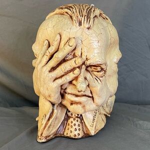 1973 Many Faces Of  Richard Nixon See No Evil Hear No Evil Speak No Evil Candle